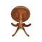 International Concepts Round 30 in Round Top Pedestal Table, 35.1 inHeight, Distressed Oak, 30 in W, 30 in L, 35.1 in H K42-30RT-6B - alternate 3